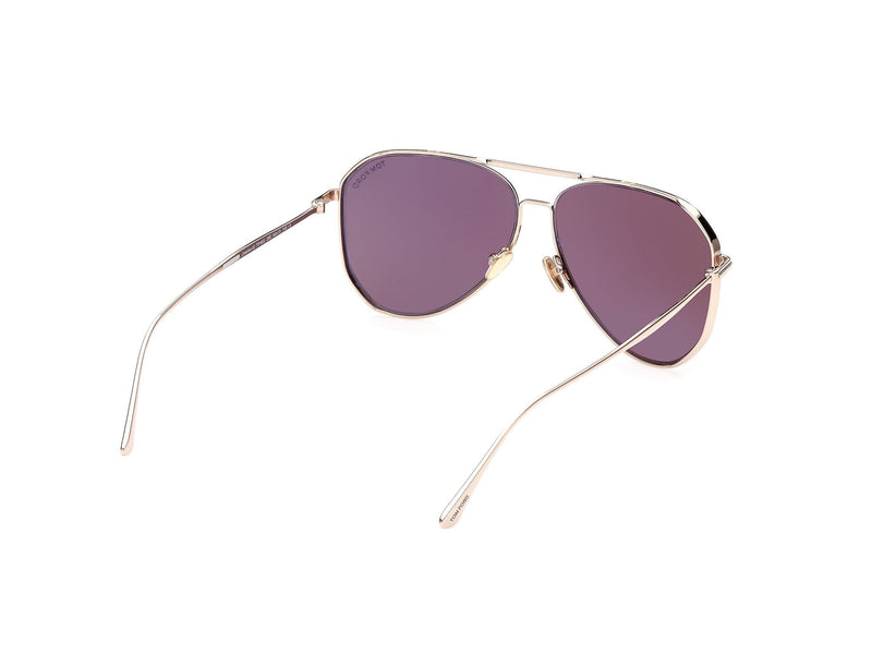 TF853 28E Charles rose gold/brown graduated lens