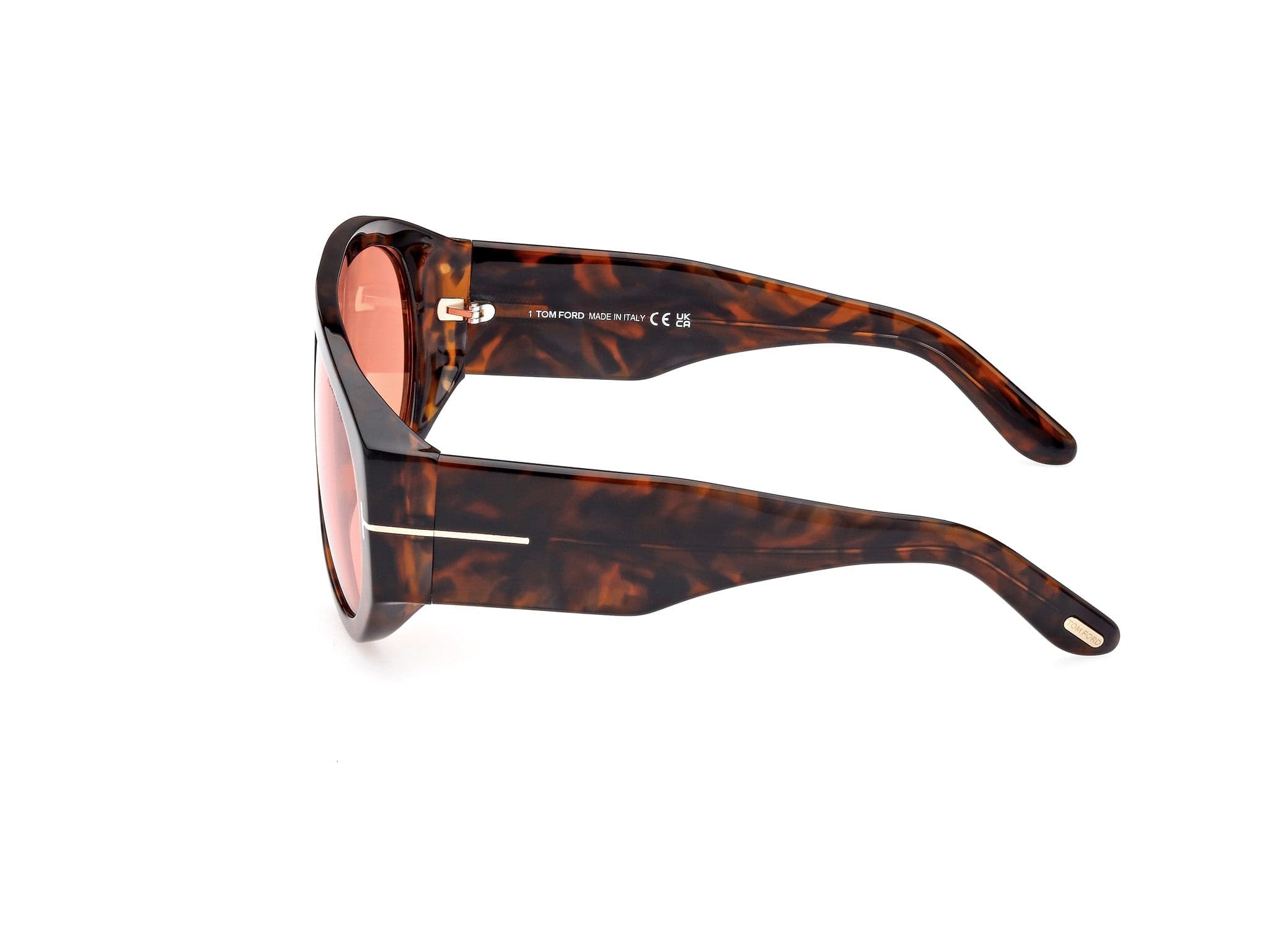 TF1044 52s Bronson havana/rose lens