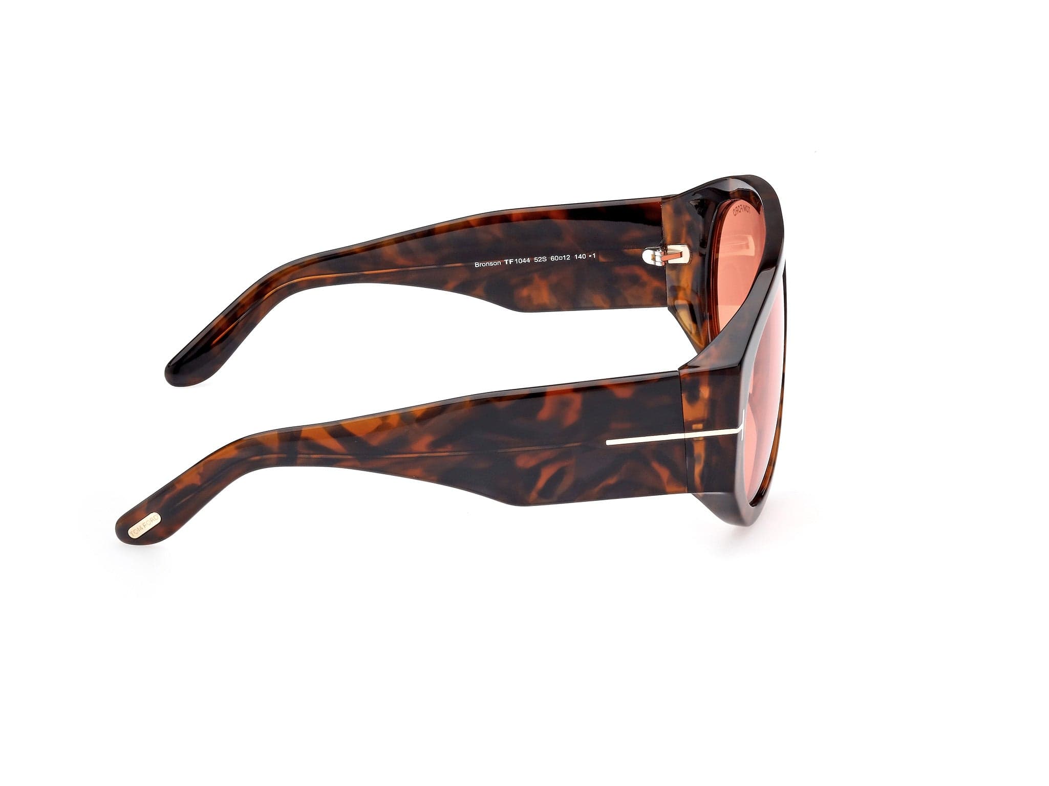 TF1044 52s Bronson havana/rose lens