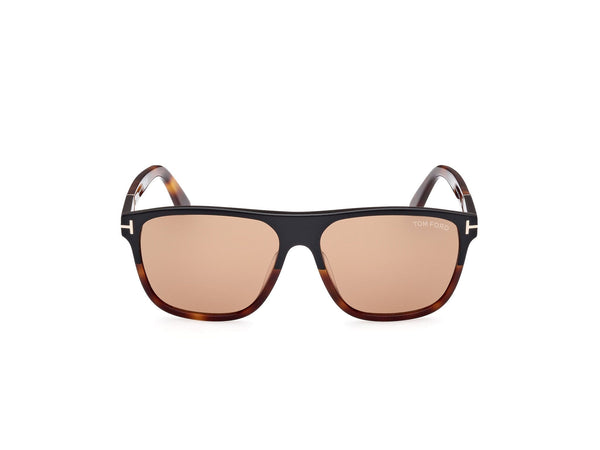 TF1081 05E  Frances black havana/ brown lens