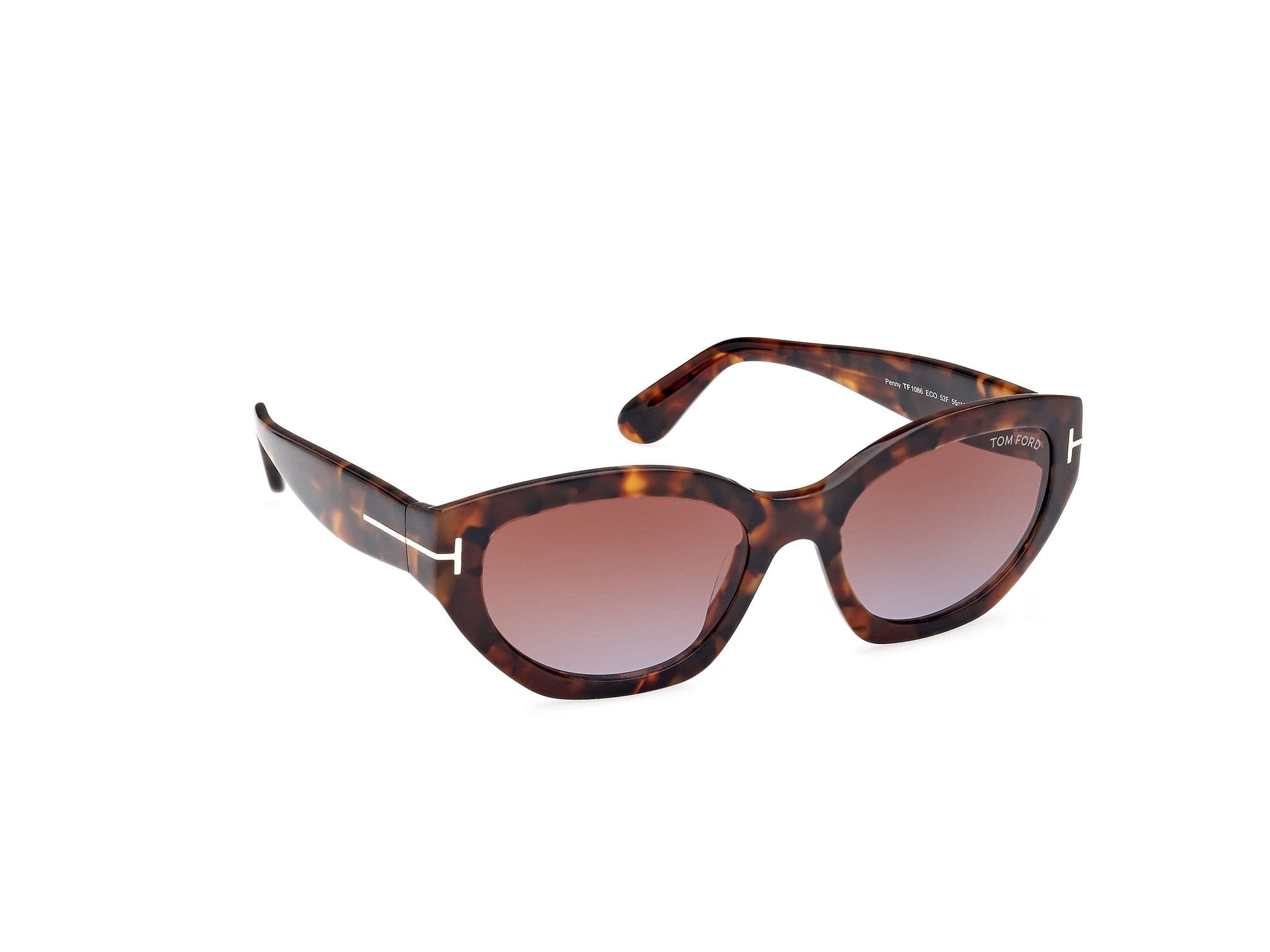 TF1086 52F Penny dark havana/brown gradient lens