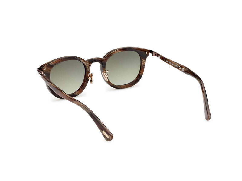 TF1151-D 62P brown horn/green gradient lens