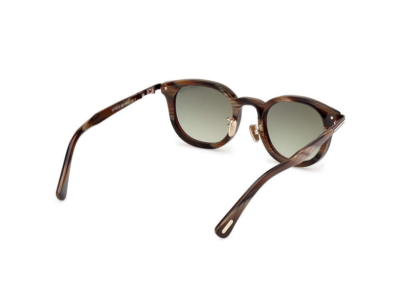 TF1151-D 62P brown horn/green gradient lens