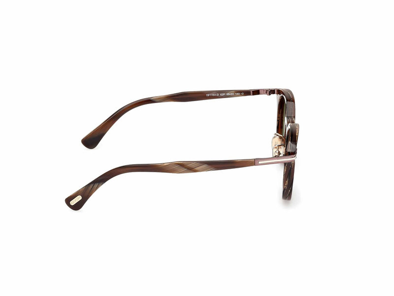 TF1151-D 62P brown horn/green gradient lens