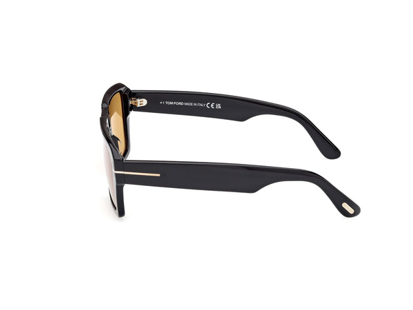 TF1153 01E Redford black/amber lens
