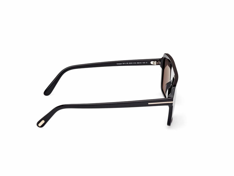 TF1176 01A Vincent shiny black/smoke lens