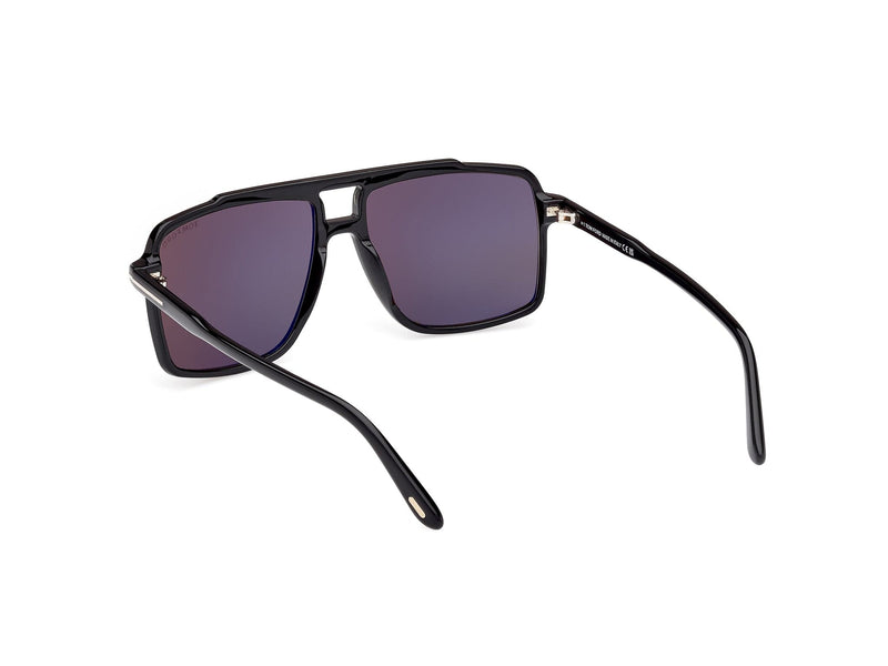 TF1177/S 01A Kemp shiny black/smoke lens
