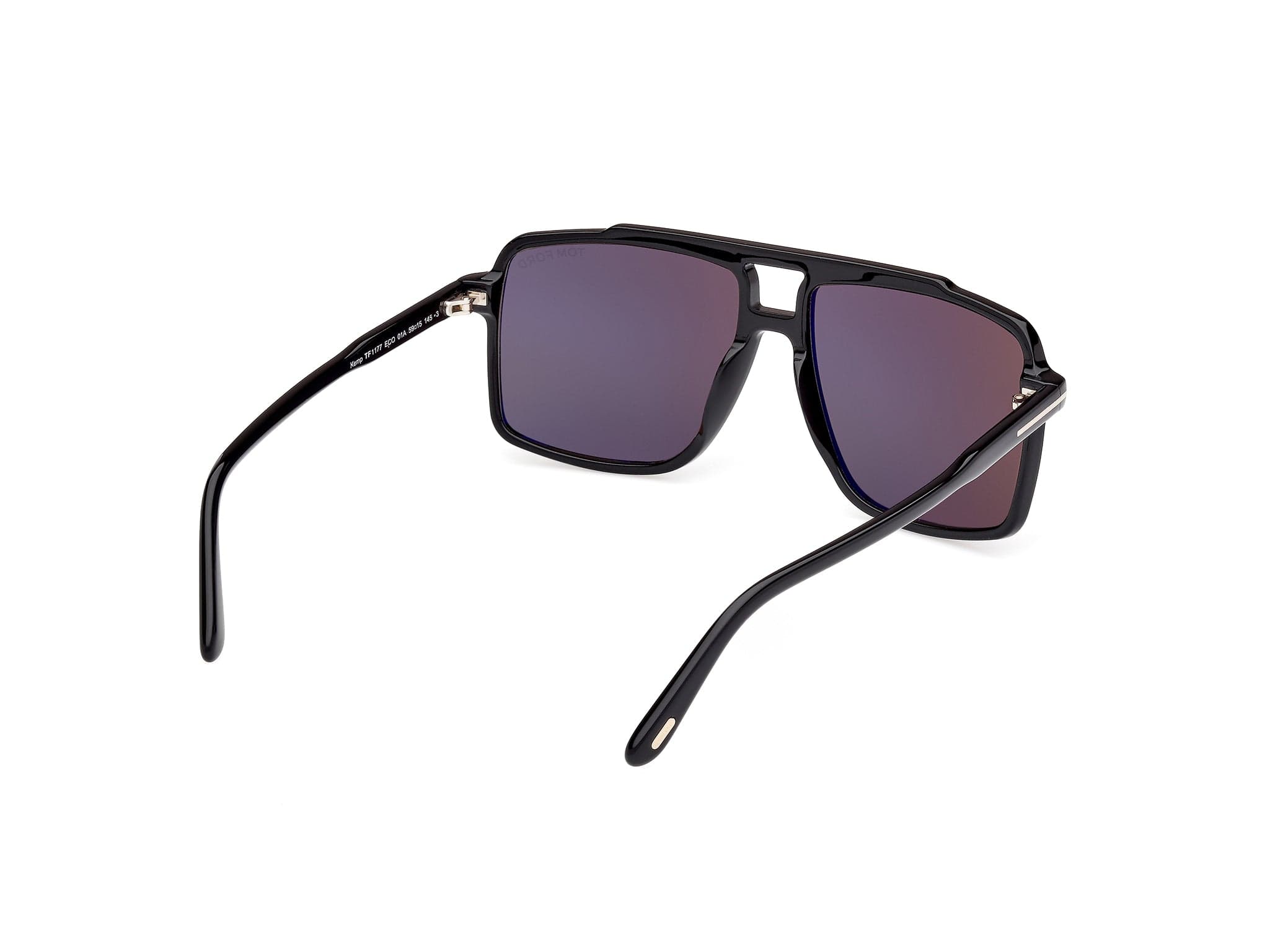 TF1177/S 01A Kemp shiny black/smoke lens