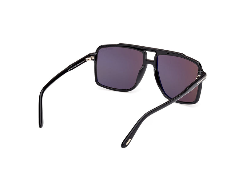 TF1177/S 01A Kemp shiny black/smoke lens