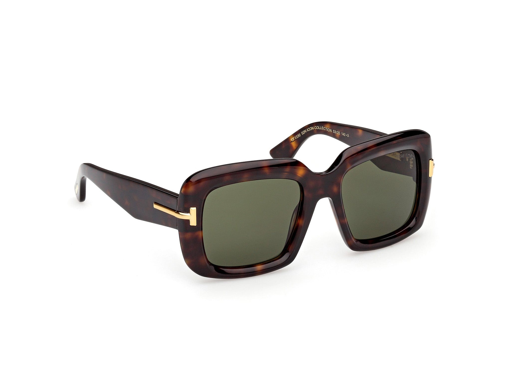 TF1330 52N Icon havana/green lens