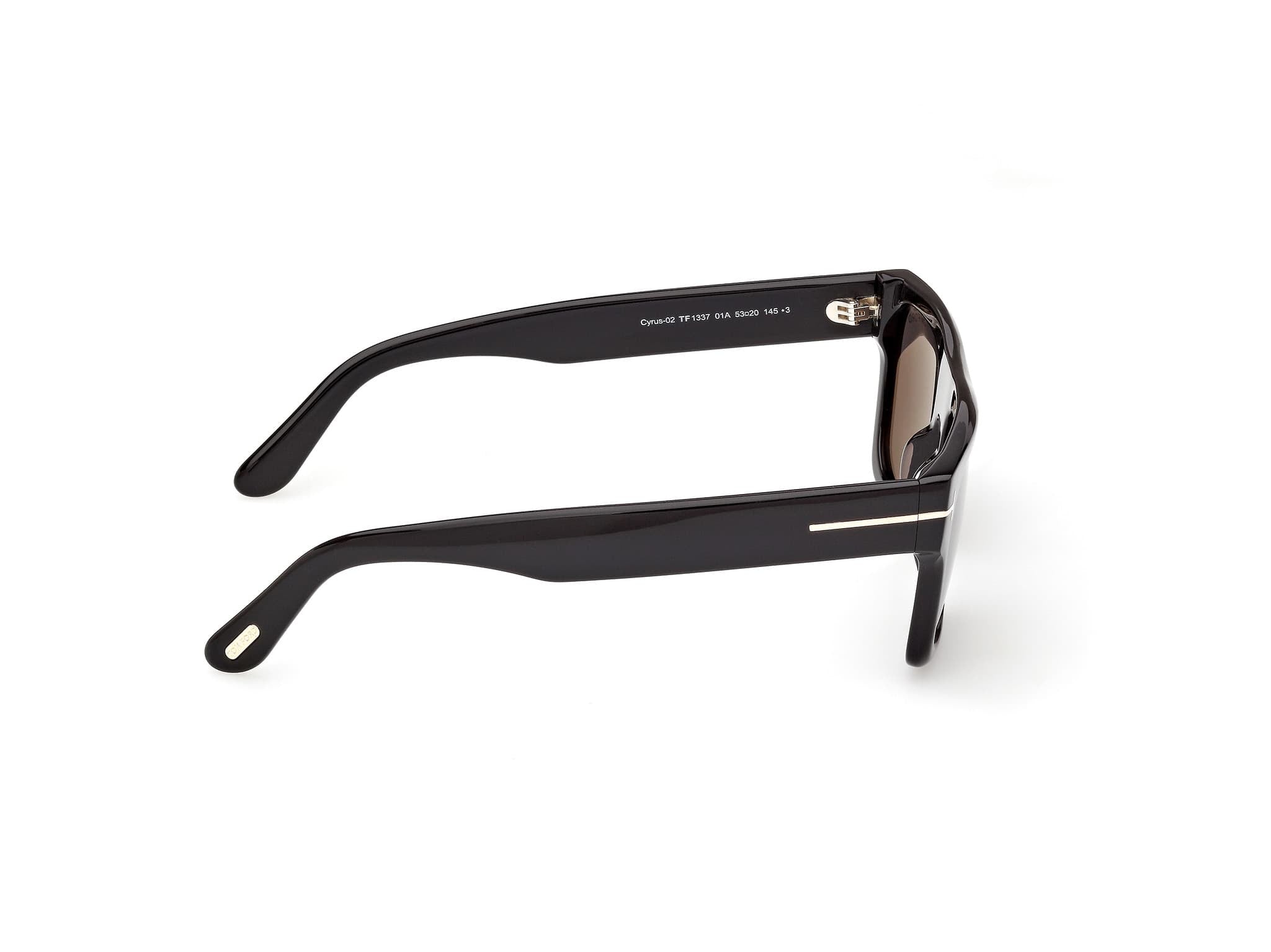 TF1337 01A Cyrus-02 shiny black/smoke lens