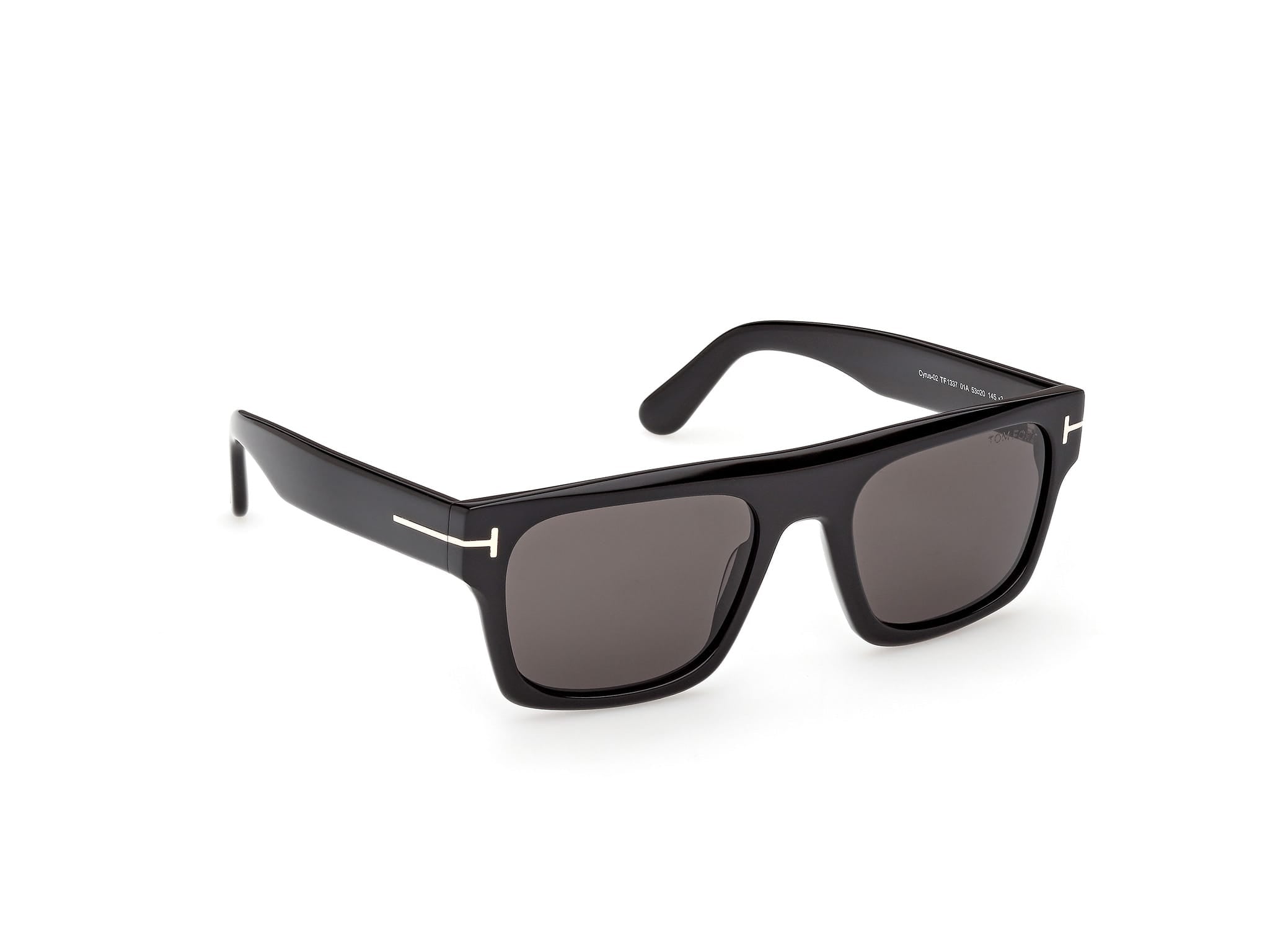 TF1337 01A Cyrus-02 shiny black/smoke lens