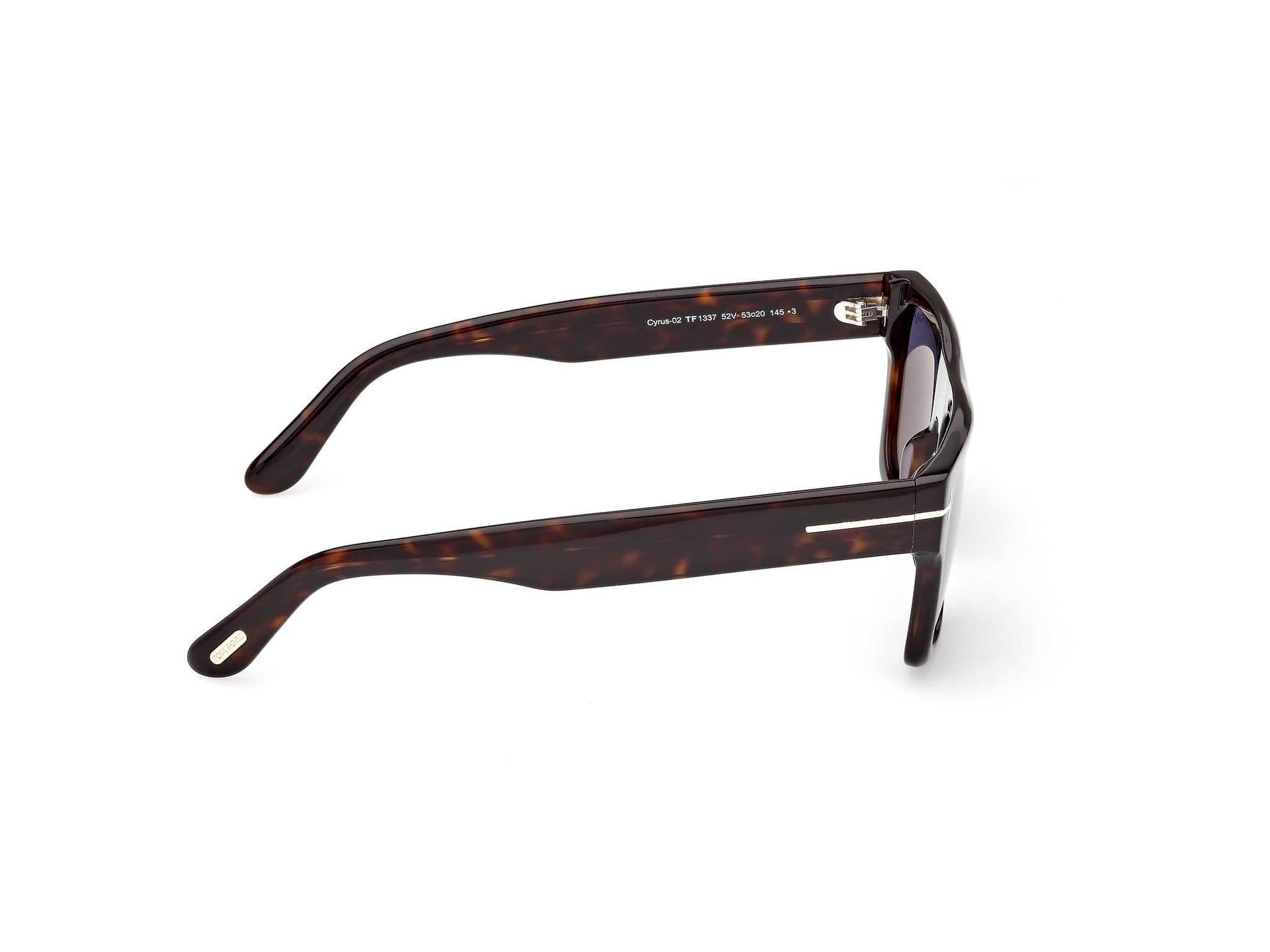 TF1337 52V Cyrus-02 dark havana/blue lens