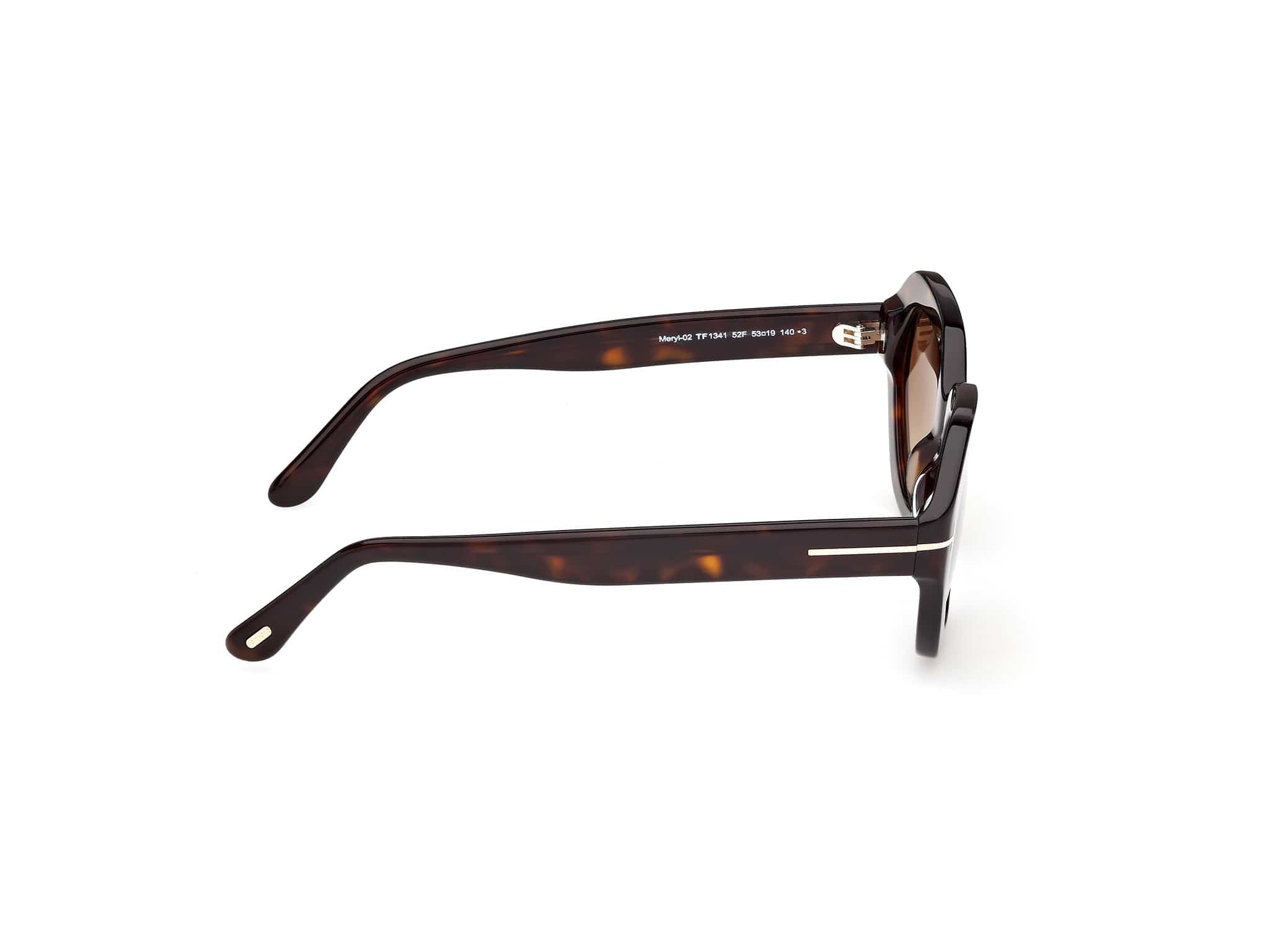 TF1341/S 52F Meryl-02 dark havana/brown gradient lens