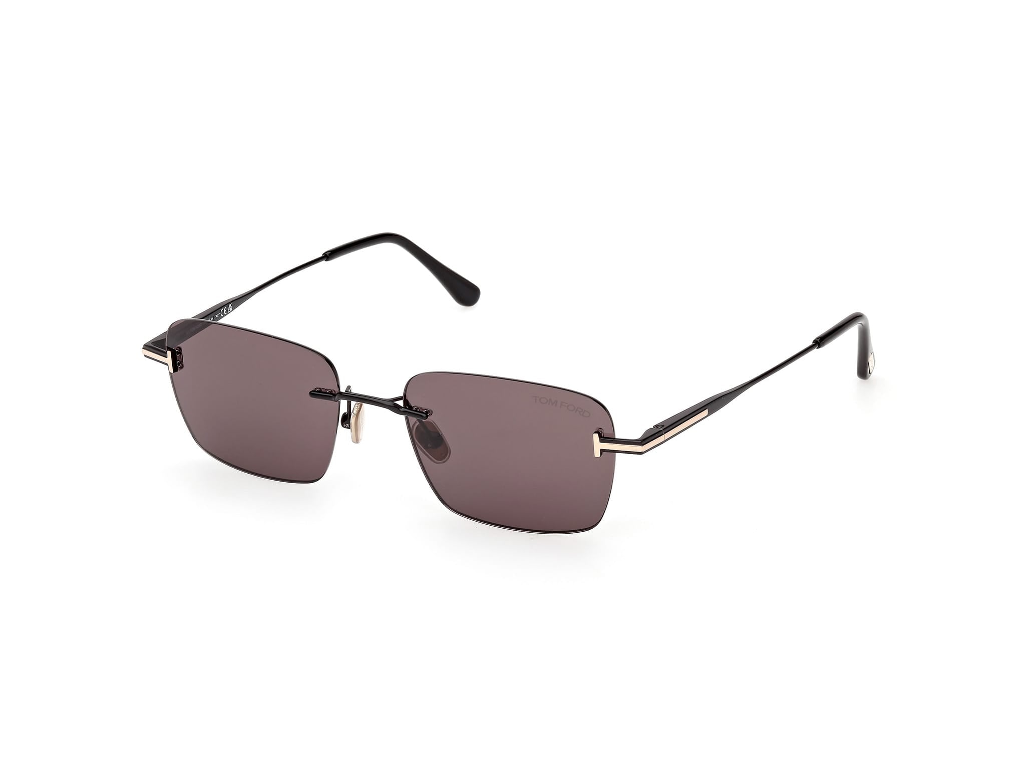 TF1354/s 01A Jake-02 shiny black/smoke lens