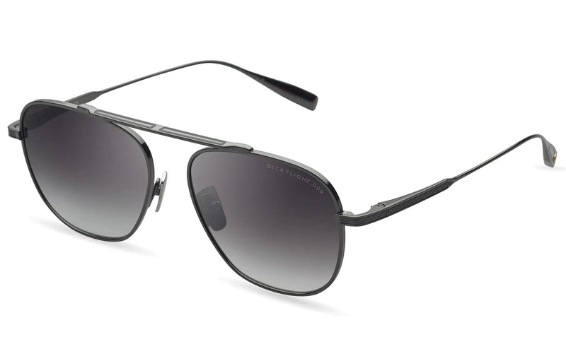 FLIGHT 009-A-03 BLACK RHODIUM/GREY LENS