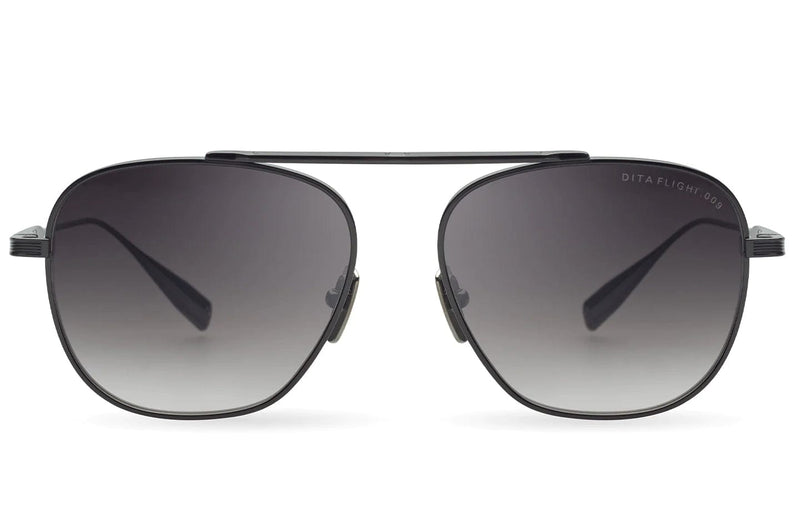 FLIGHT 009-A-03 BLACK RHODIUM/GREY LENS