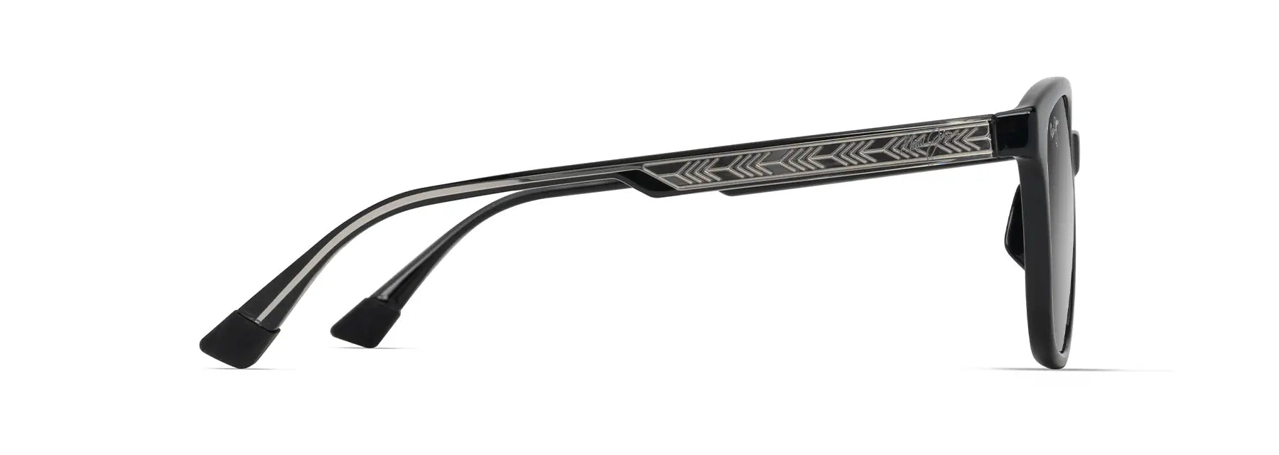 GS647-14A Ku'ikahi black transparent light grey/neutral grey polarised lens