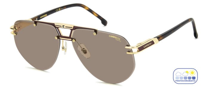 Carrera 1087/S 06J gold havana/photochromatic brown lens
