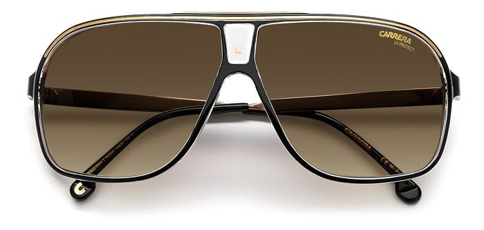 Grand Prix 3 2M2 black gold/ brown gradient lens