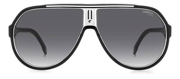 CA 1057/S 80S crystal black white/grey gradient lens