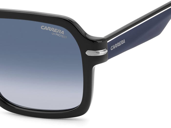 Carrera 377/S black blue/ blue gradient lens