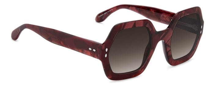 IM0004/N/S JR9/HA marble red/brown gradient lens