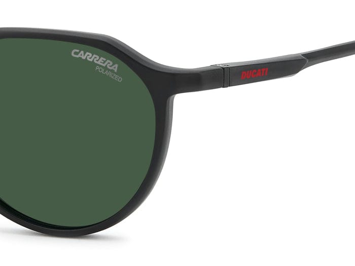 Ducati Carduc 063/S 003 matte black/green polarised lens