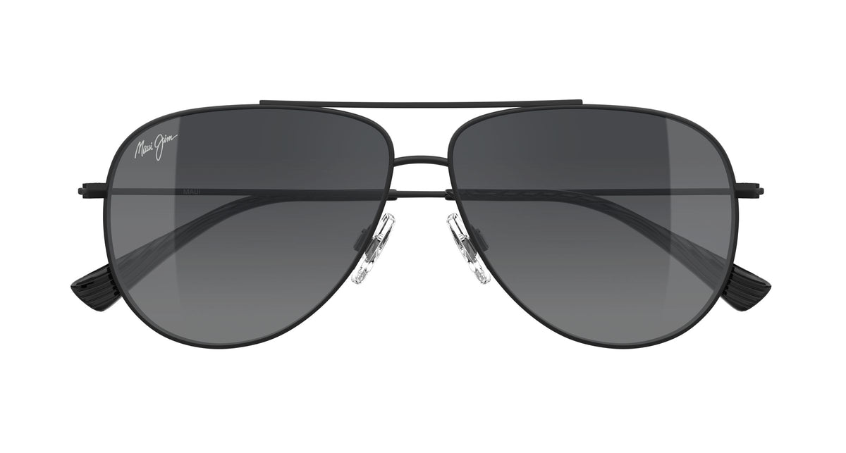 GS665-02 Hau Oli matte black/neutral grey polarised lens sunglasses