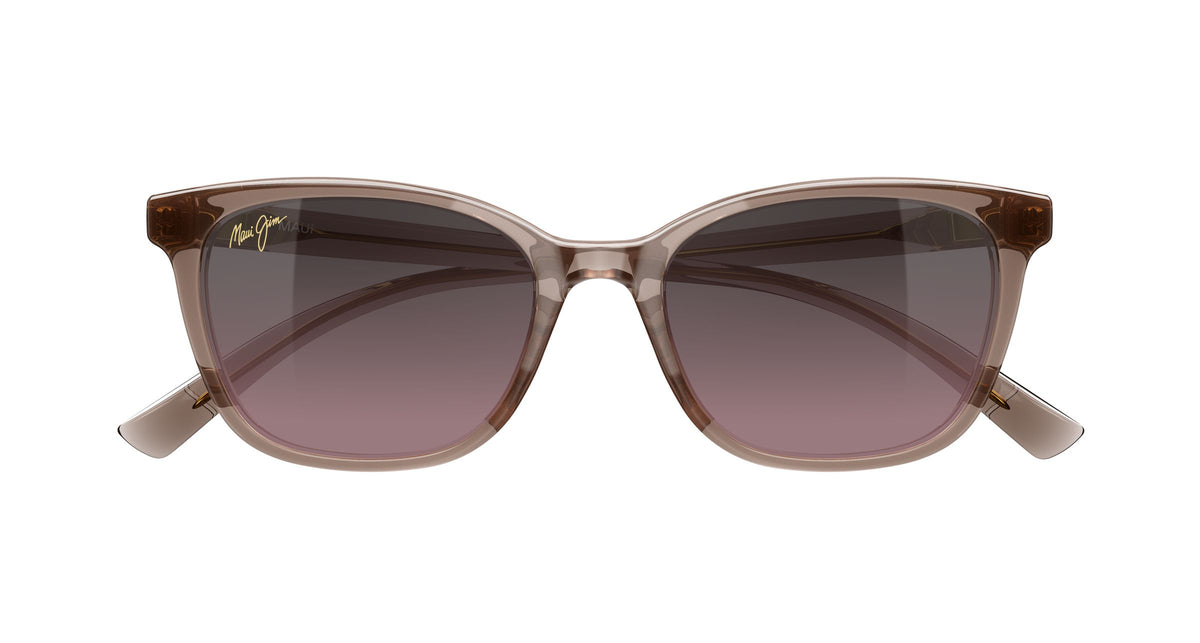 RS360-02 Kukaulani shiny transparent pink/maui rose polarised lens