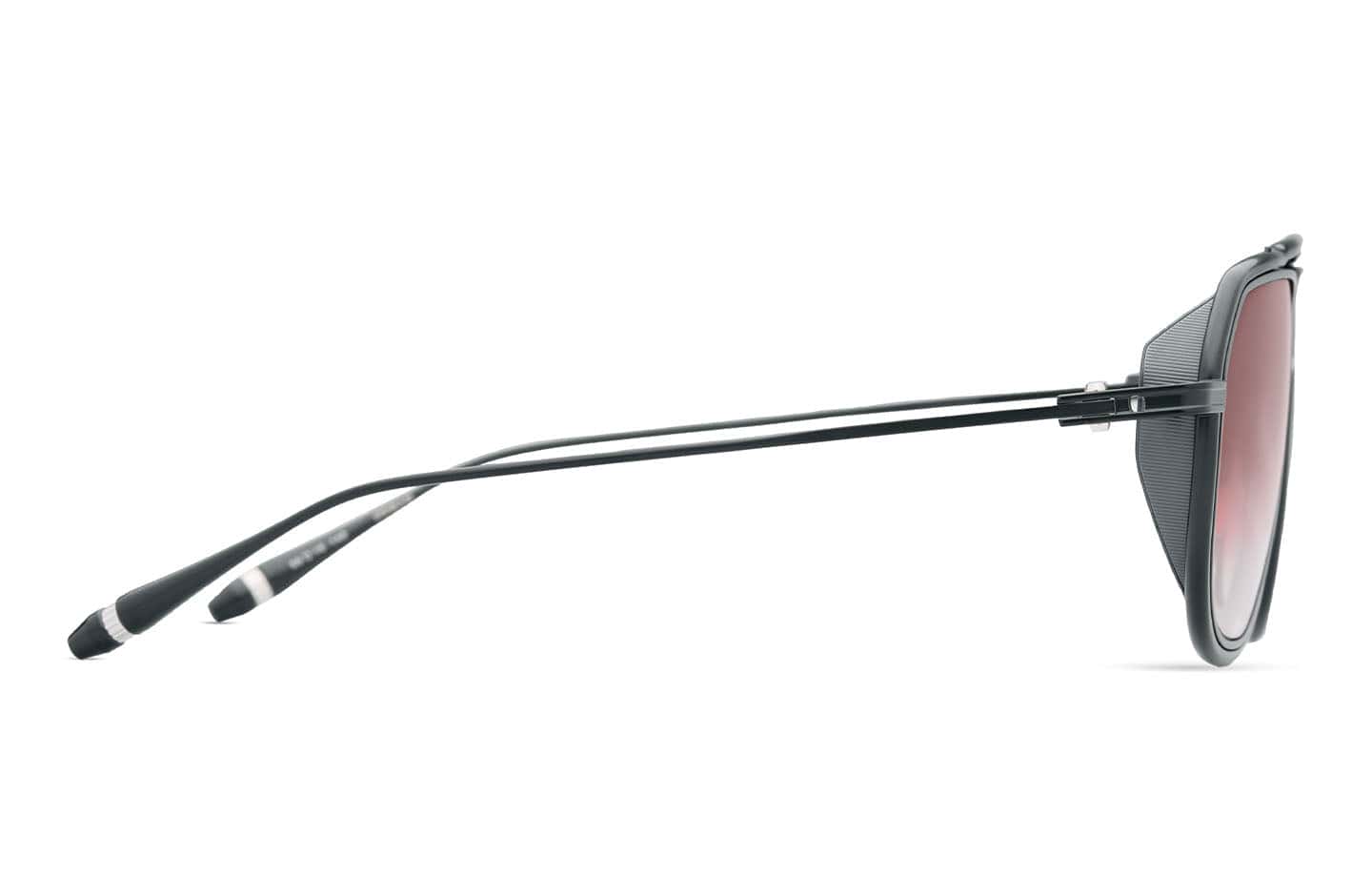 Intracraft DTS165-A-02 matte black/burgundy to clear gradient lens