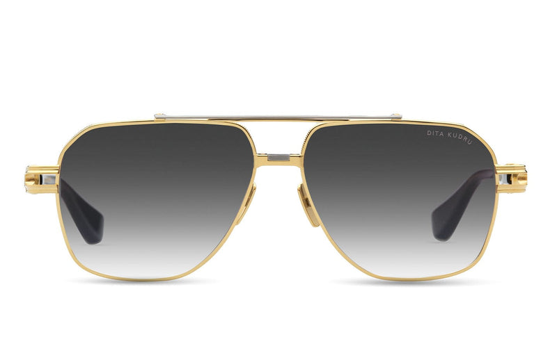 Kudro  DTS436-A-01 Yellow Gold/Grey Gradient Lens