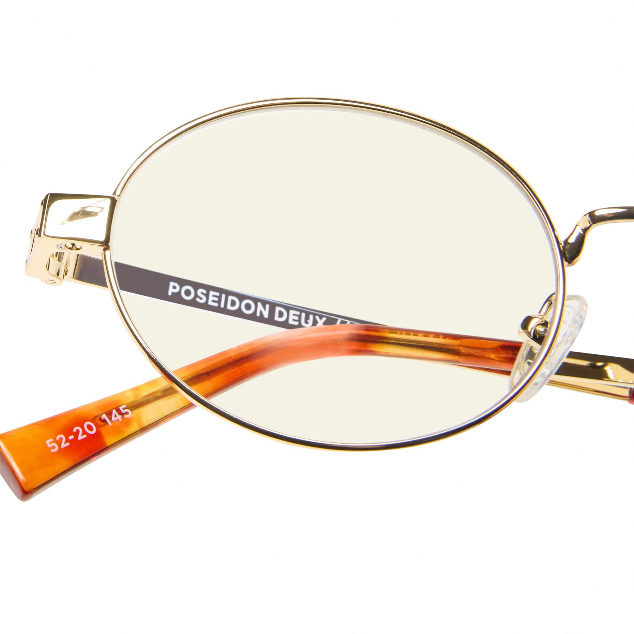 Poseidon Deux 2450331 gold/blue light lens