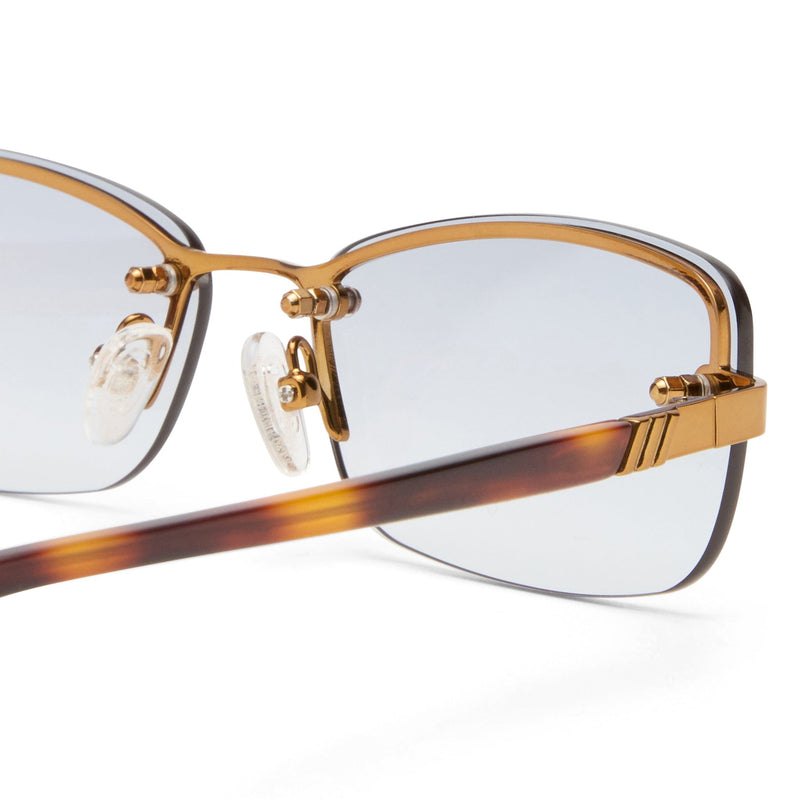Enigmatic 2552165 antique gold/vintage tortoise tan graduated flash mirror lens