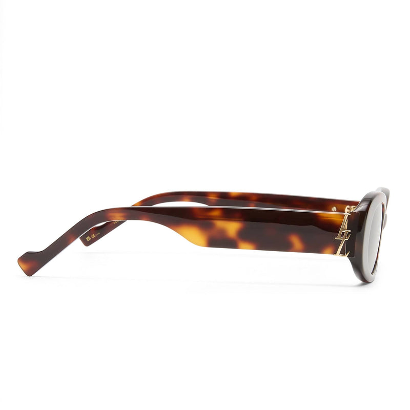 The Ellidy 2431797 dark tortoise/green mono polarised lens