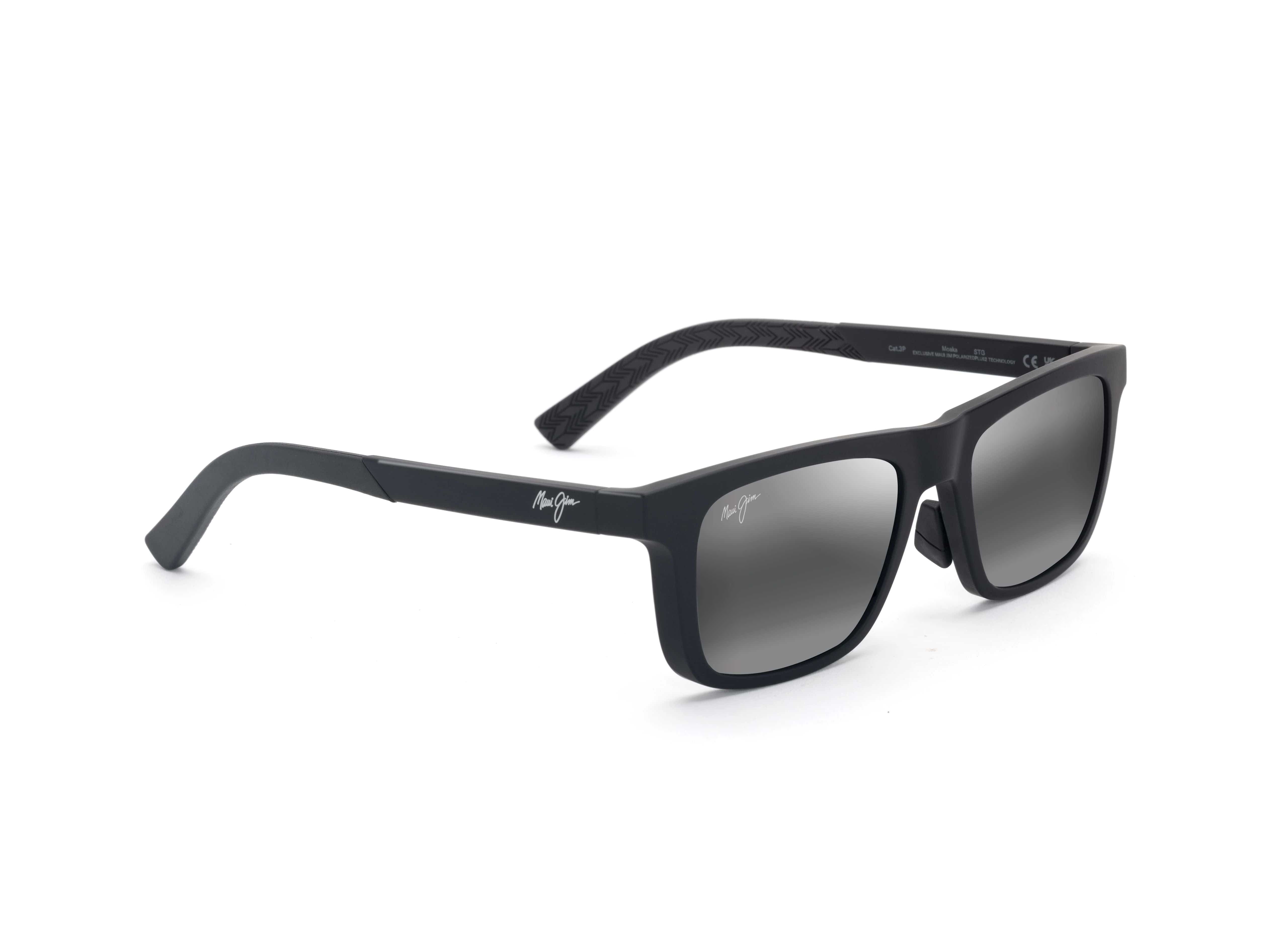 341-02 Moaka matte black/neutral grey polarised lens