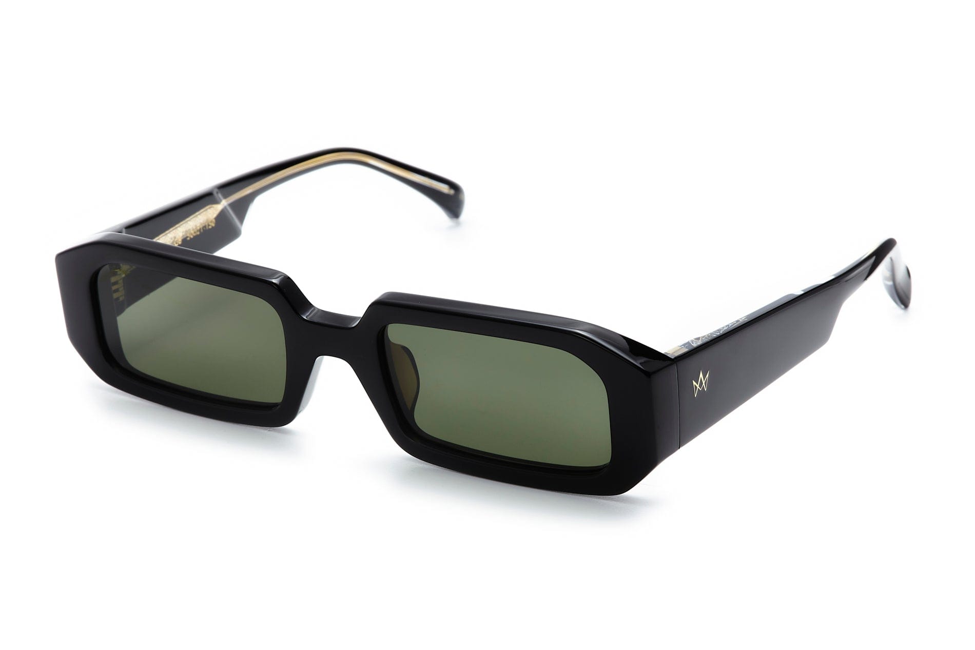 OLLIE BLACK/BRIT GREEN LENS Shades Shop