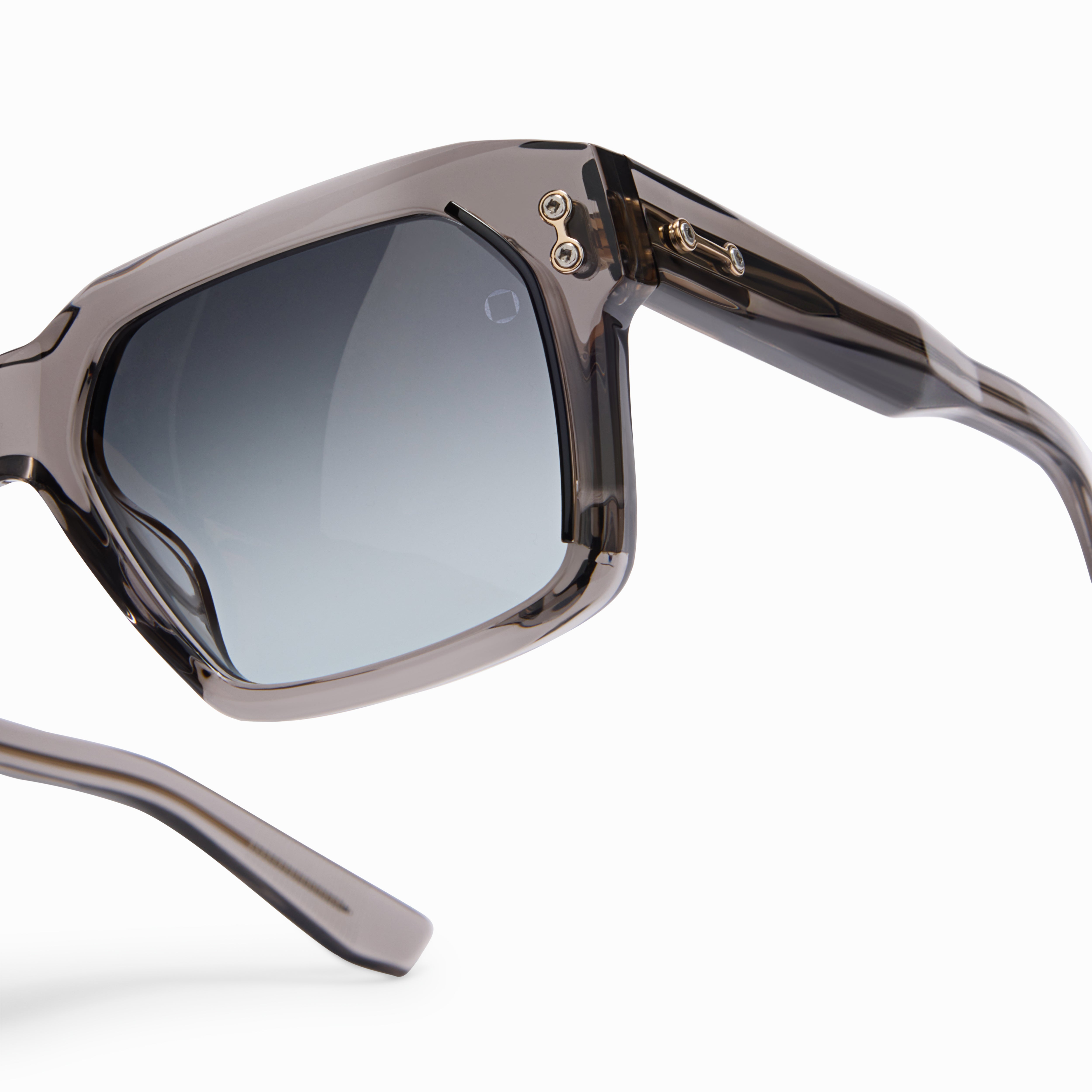 Akoni Pegasus Two AKS535C crystal grey 12K gold/ light grey lens