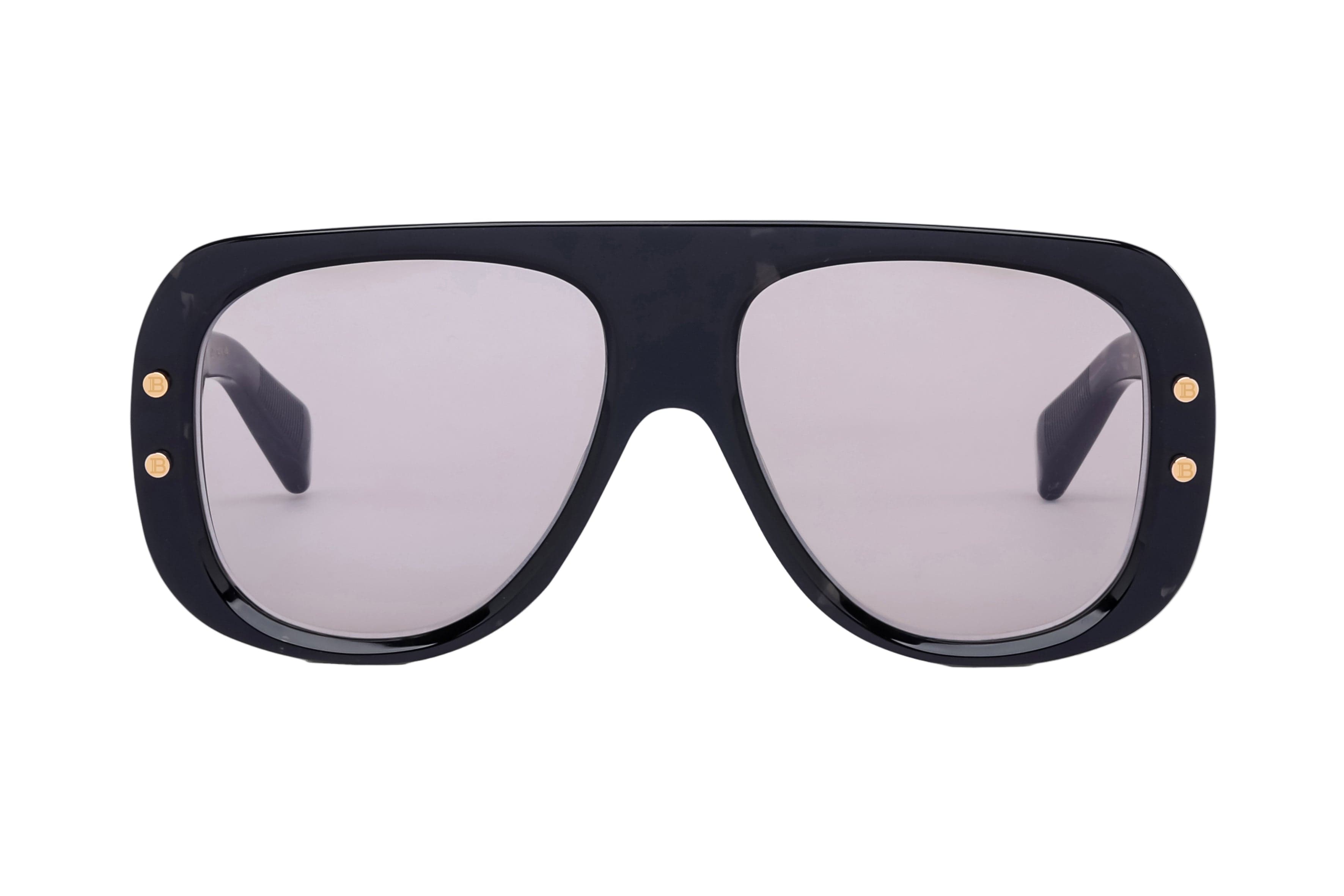 PULSE BPS-185D-57 crystal black havana 12k/brown lens