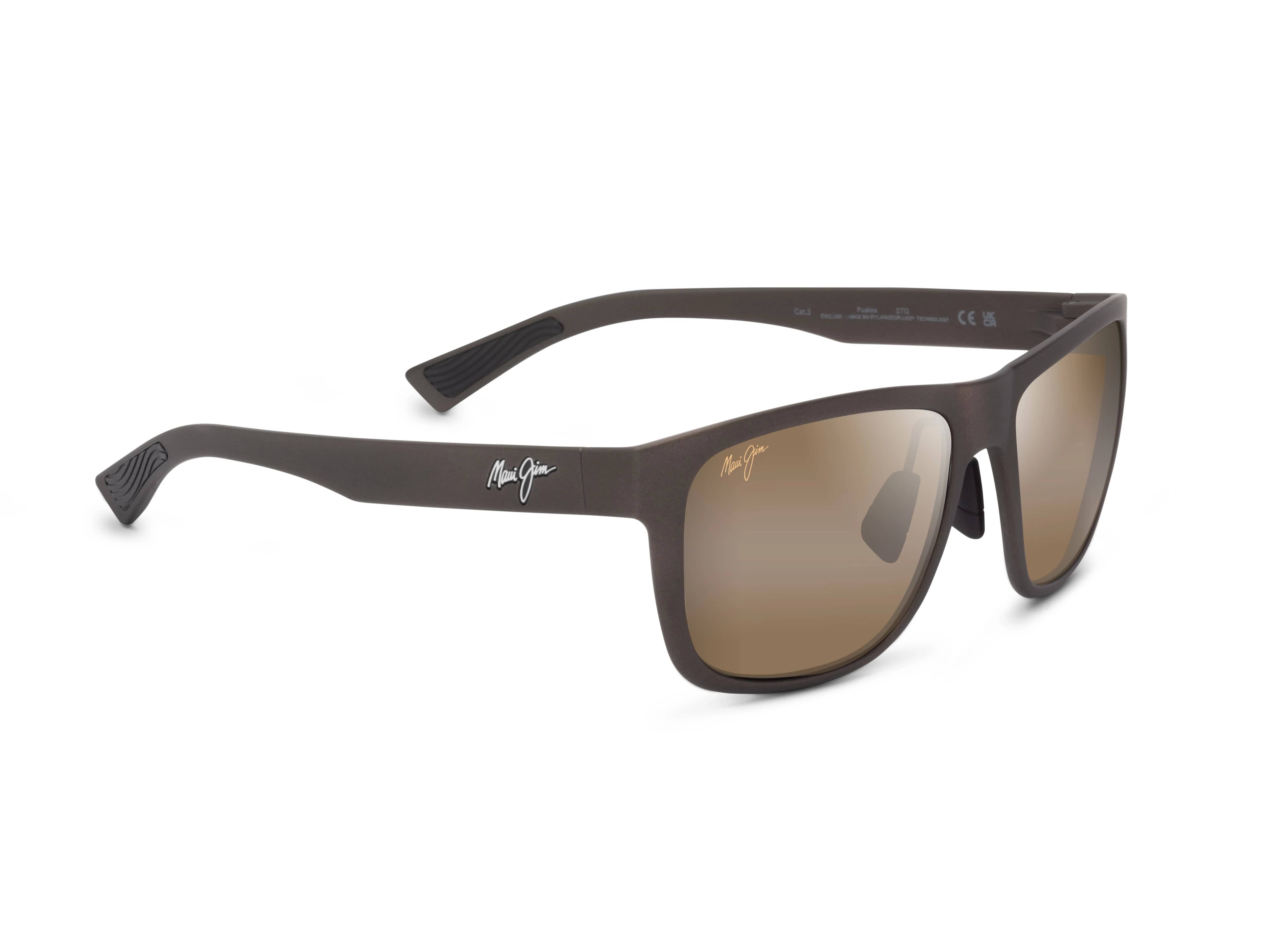 H670-01 Puakea matte brown/HCL bronze polarised lens