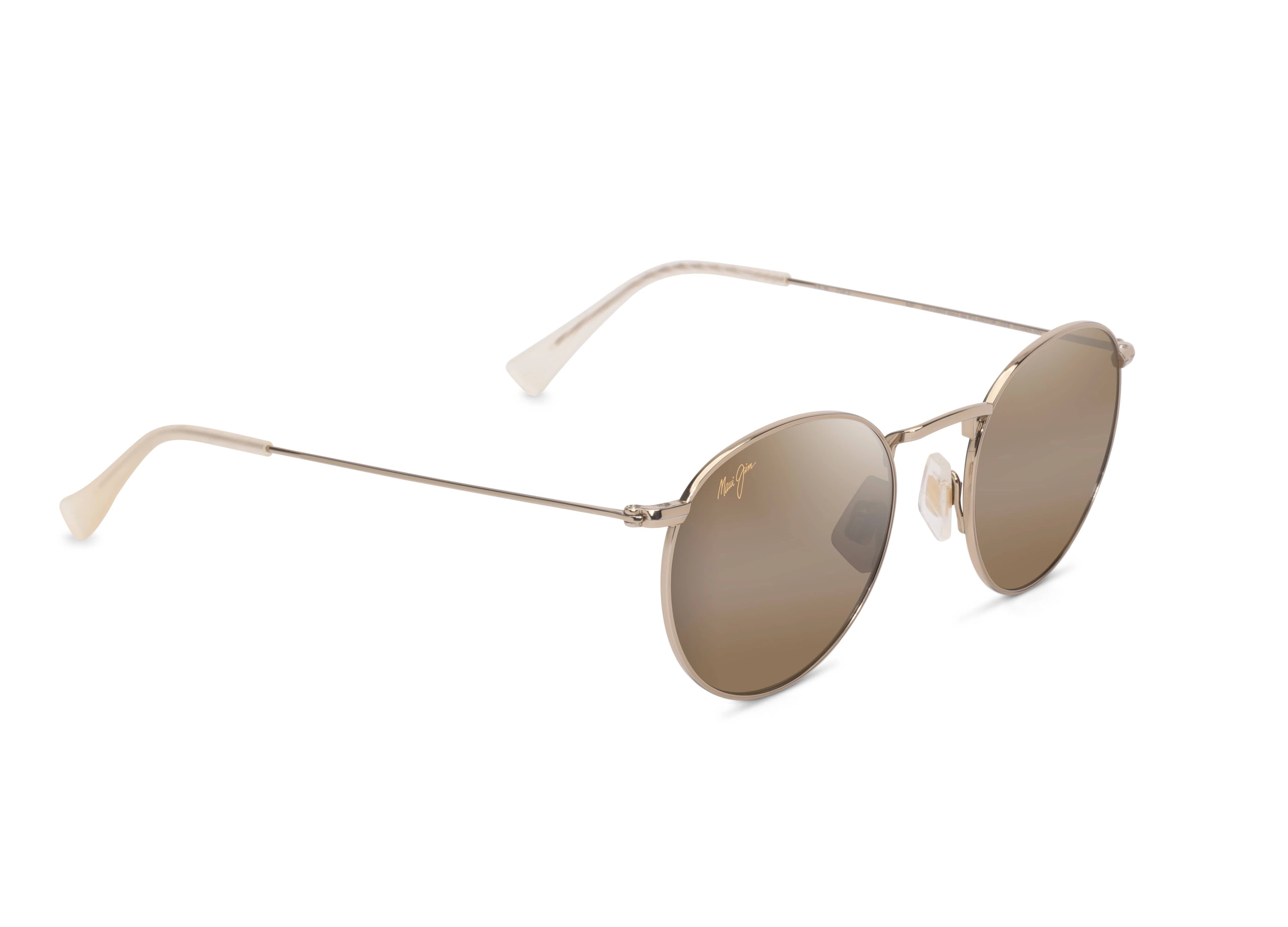 H667-16A Pukaua shiny light gold/HCL bronze polarised lens