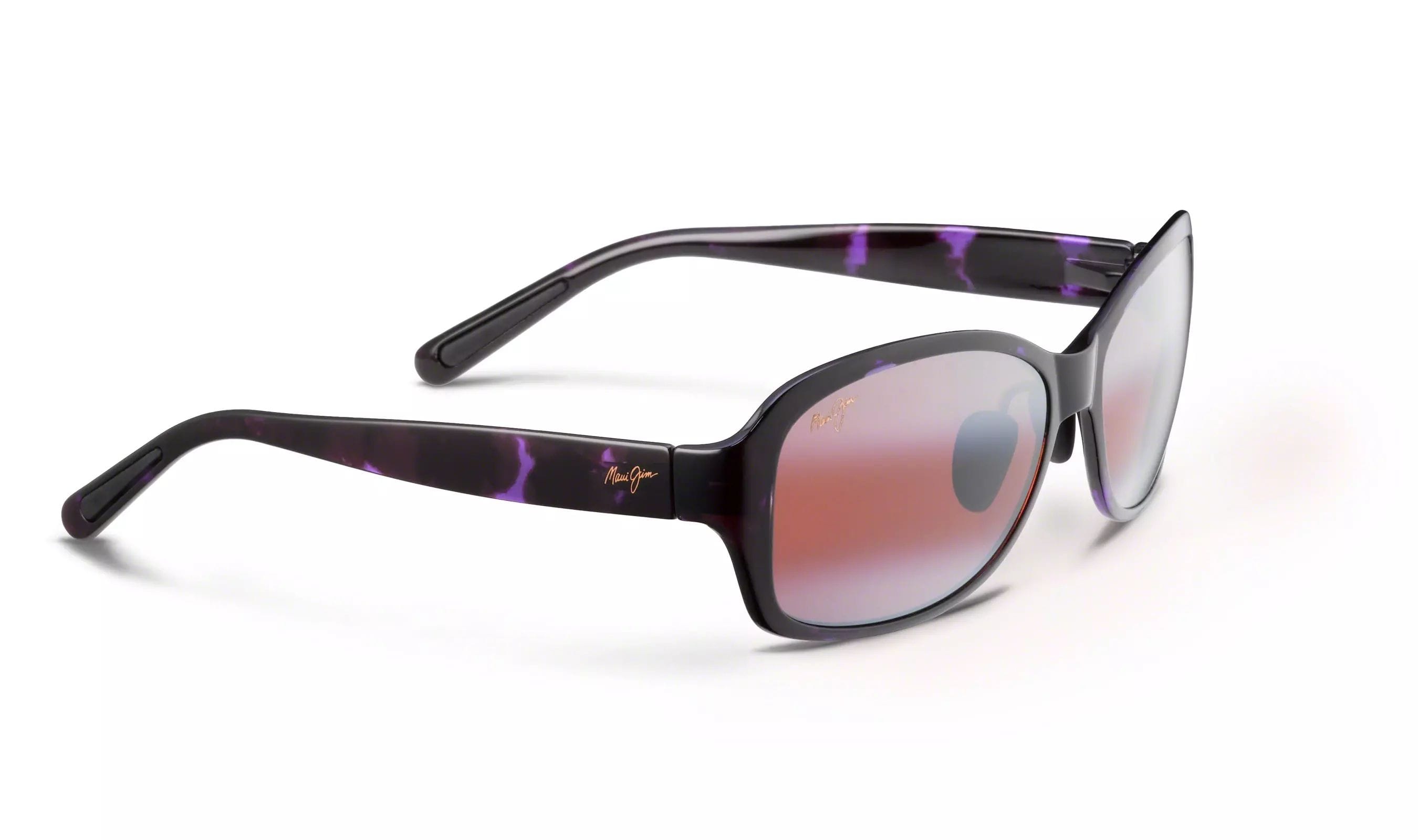 R433-28T Koki Beach purple tort/maui polarised rose lens