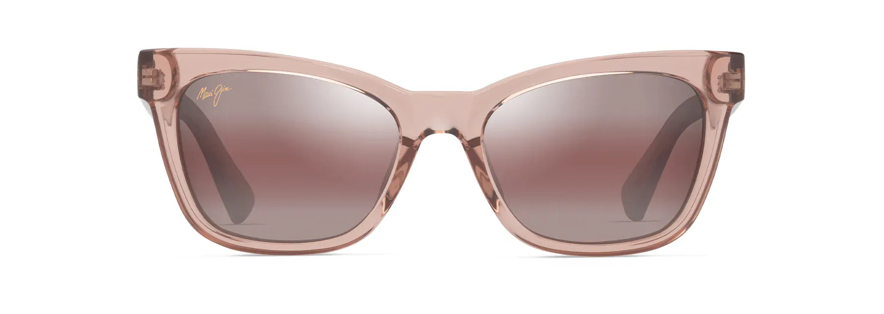 R689S-004 Hiwahiwa transparent antique pink/maui rose polarised lens