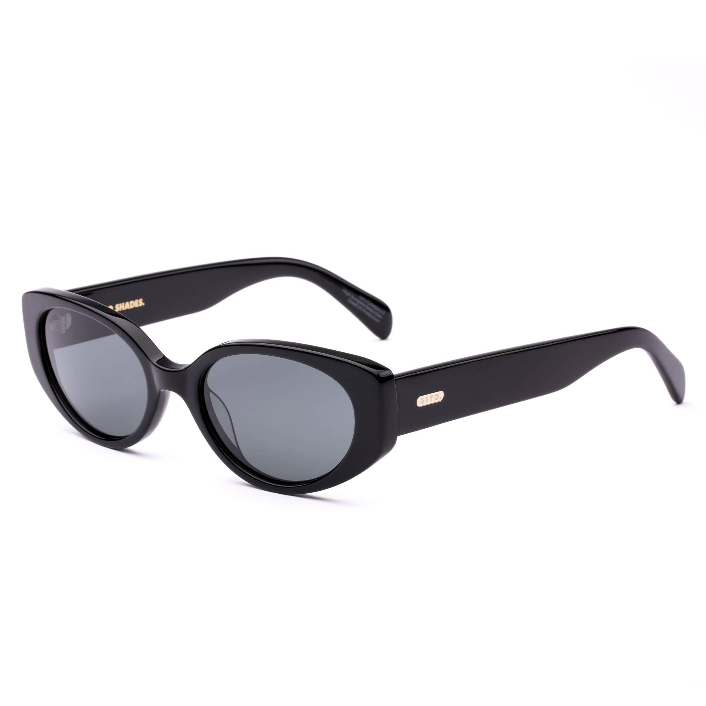 Aura black/iron grey polarised lens