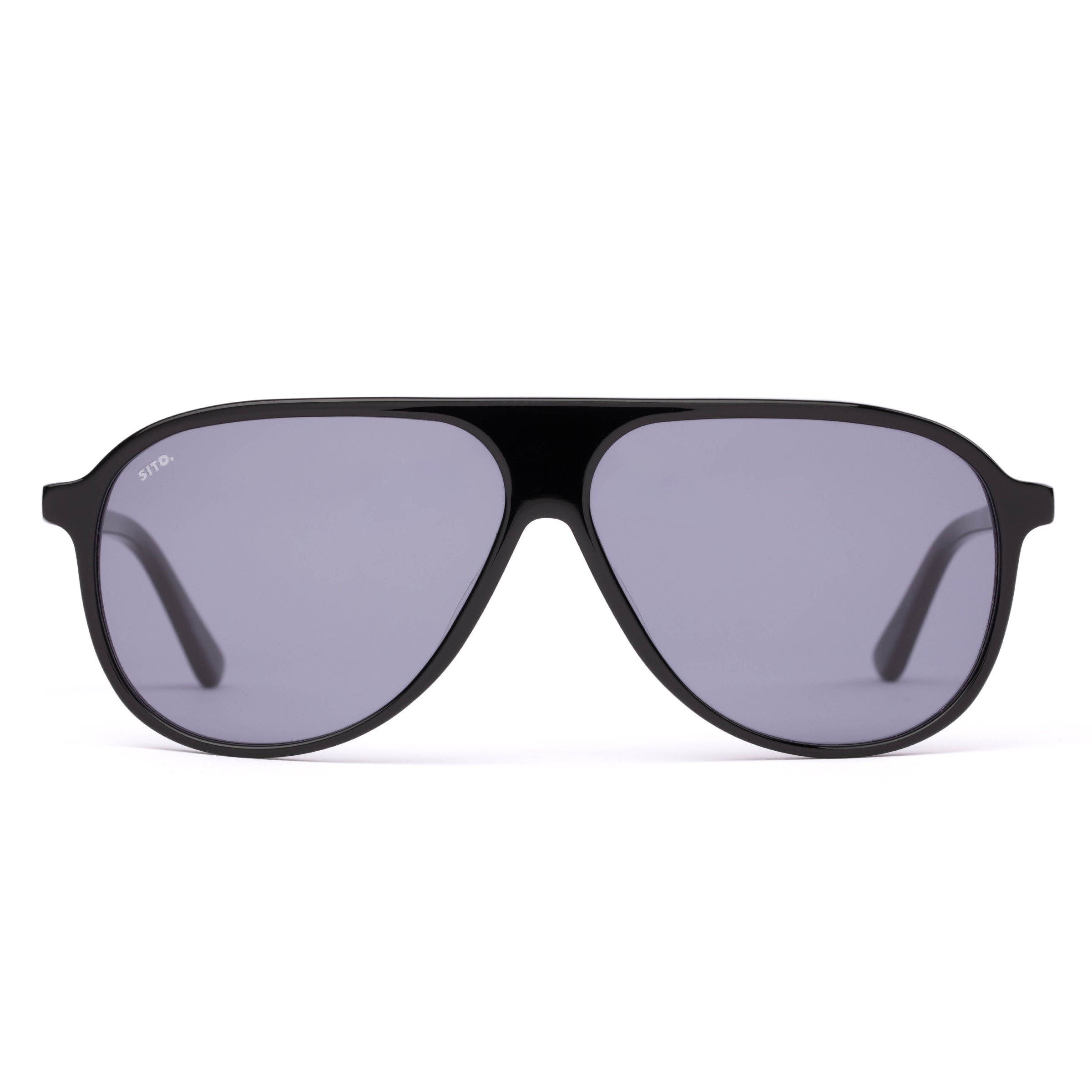 Bobbi black/storm blue lens
