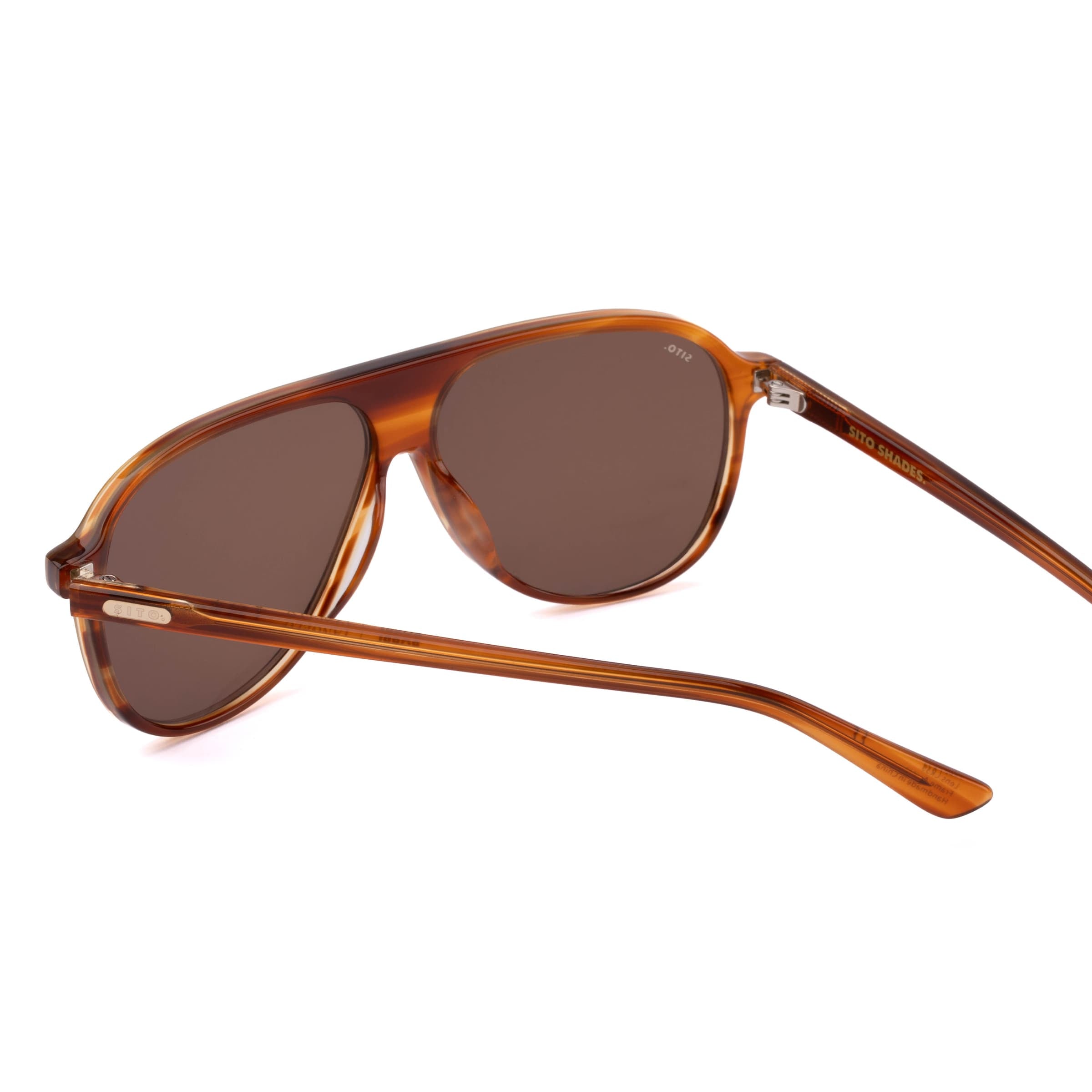 Bobbi tangelo/brown lens