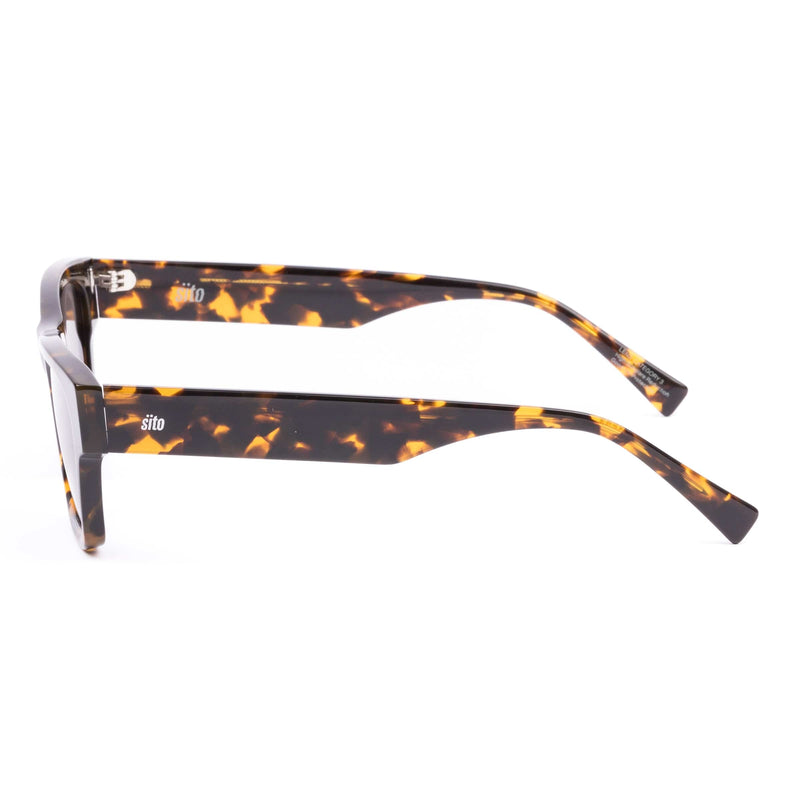 Boston ecru tortoise/grey lens