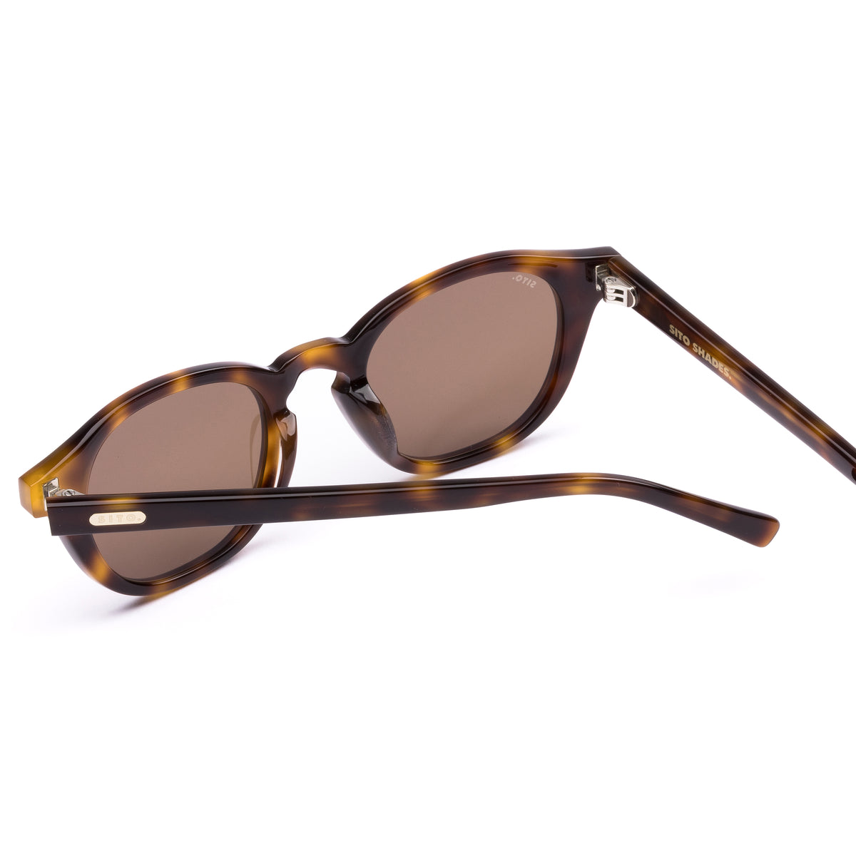 Elio classic tortoise/coffee lens