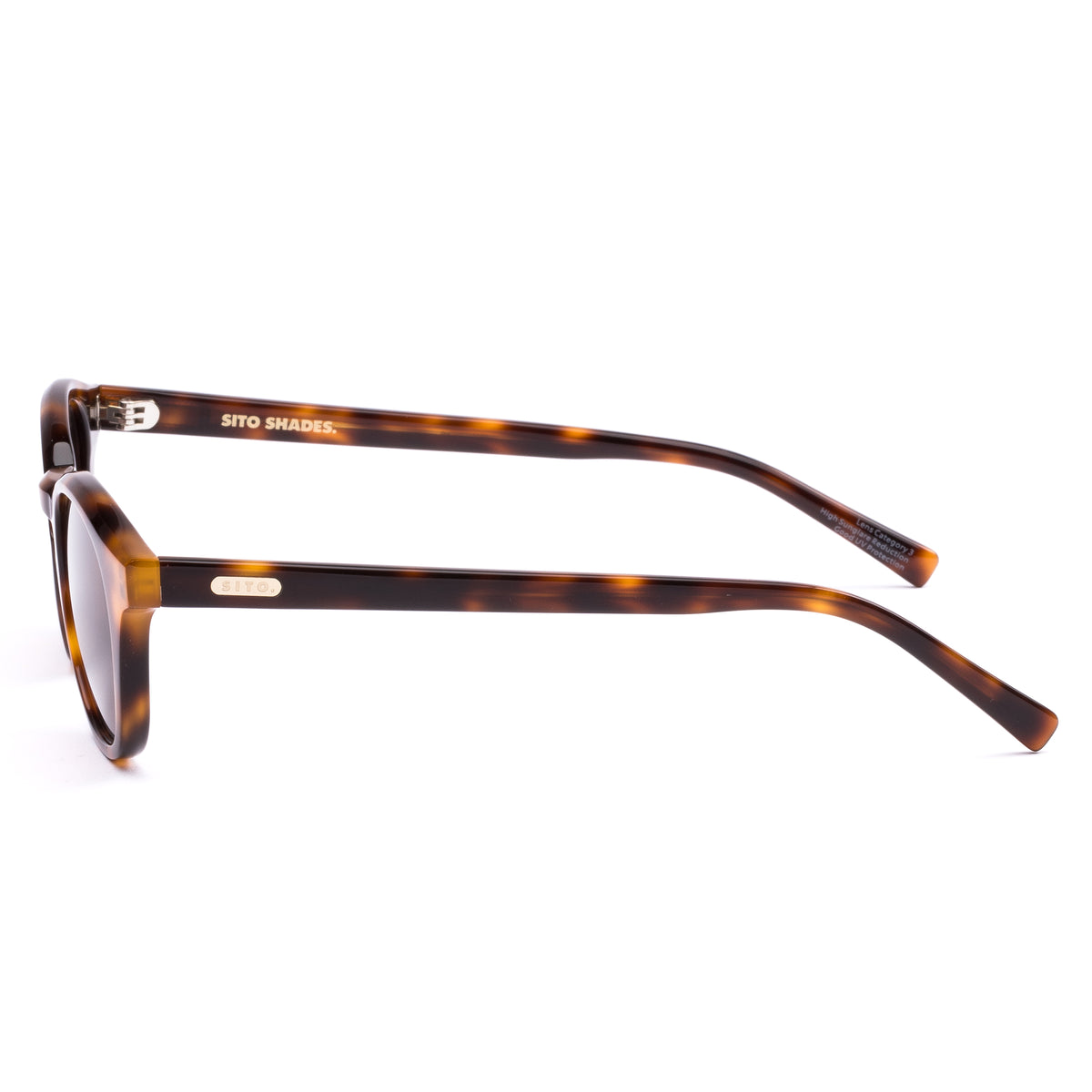 Elio classic tortoise/coffee lens