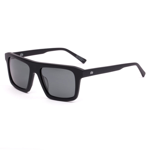 GT MATTE BLACK/IRON GREY POLARISED LENS